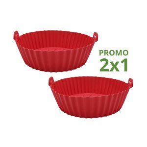 Molde de Silicona Redondo para Freidora