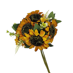 Ramo Girasol Seco con Flor