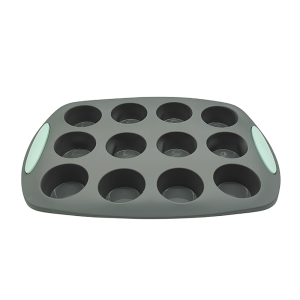 Asadera de Silicona Para 12 Muffin Apto Horno