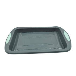 Asadera Rectangular de Silicona Apto para Horno 27cm.
