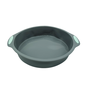Asadera Redonda de Silicona Apto para Horno 23cm.