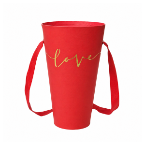 Florero Cónico Cartón para Arreglos Florales