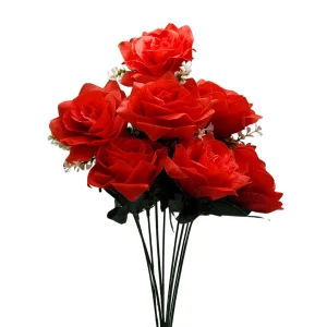 Ramo Rosa Abierta con Flor