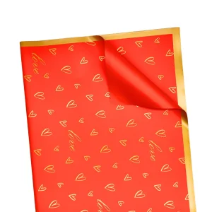 Papel Coreano Diseño Corazones 20 unid.