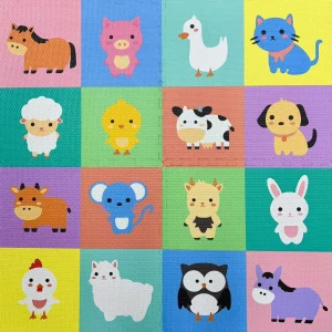 Alfombra Antigolpes de Goma Eva para Niños