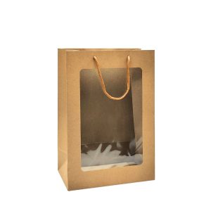 Bolsa Regalo con Ventana 30cm Alto