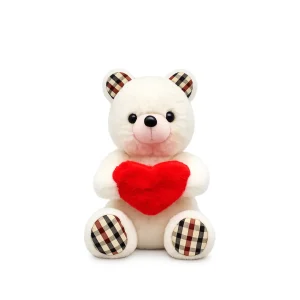 Peluche Oso con Corazón 18cm