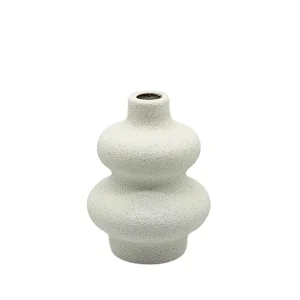 Florero de Ceramica Cuello 22cm Alto