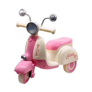 Buggy Moto Rosada con Luz y Musica