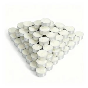 Set 100 Velas de Te 4 Horas de Duracion
