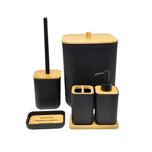 Set de Baño de 6 Piezas